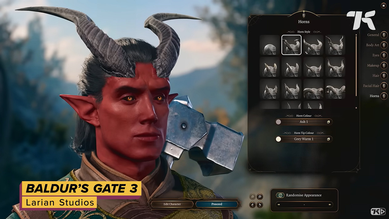 大量自定義內容！《柏德之門3》11分鐘捏臉實機展示