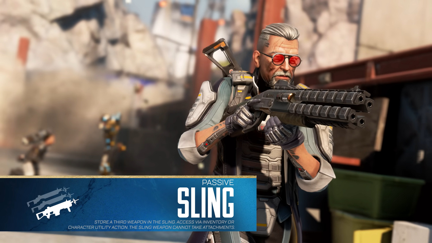 《APEX英雄》新英雄“彈道”技能展示 《APEX英雄》新英雄“彈道”技能展示