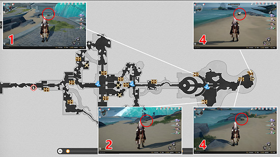 《崩壞星穹鐵道》鱗淵境全寶箱位置介紹 《崩壞星穹鐵道》鱗淵境全寶箱位置介紹