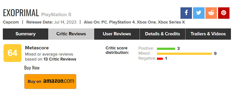 卡普空新遊《異域龍潮》媒體評分解禁,表現有些偏下