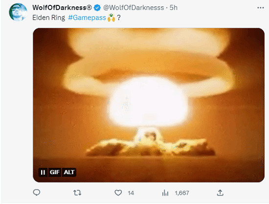 核彈級消息:Xbox副總裁疑似暗示《艾爾登法環》加入 Xbox Game Pass (XGP) ! 核彈級消息:Xbox副總裁疑似暗示《艾爾登法環》加入 Xbox Game Pass (XGP) !