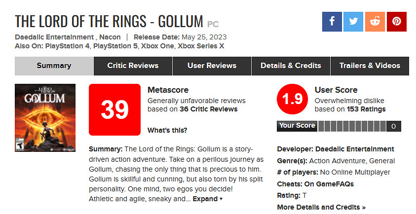 《暗黑4》M站玩家評分跌破2分!與《魔戒咕嚕》持平 《暗黑4》M站玩家評分跌破2分!與《魔戒咕嚕》持平