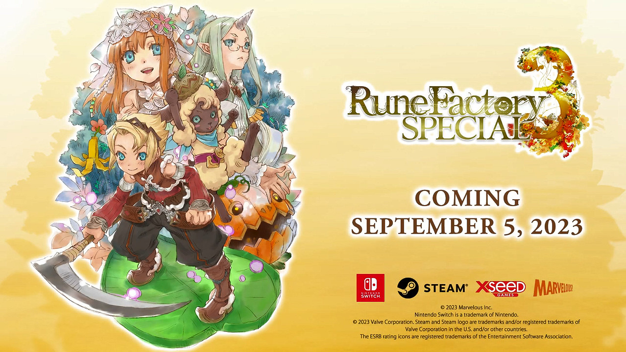 《符文工房3特別版》新預告公開主角和不同角色互動