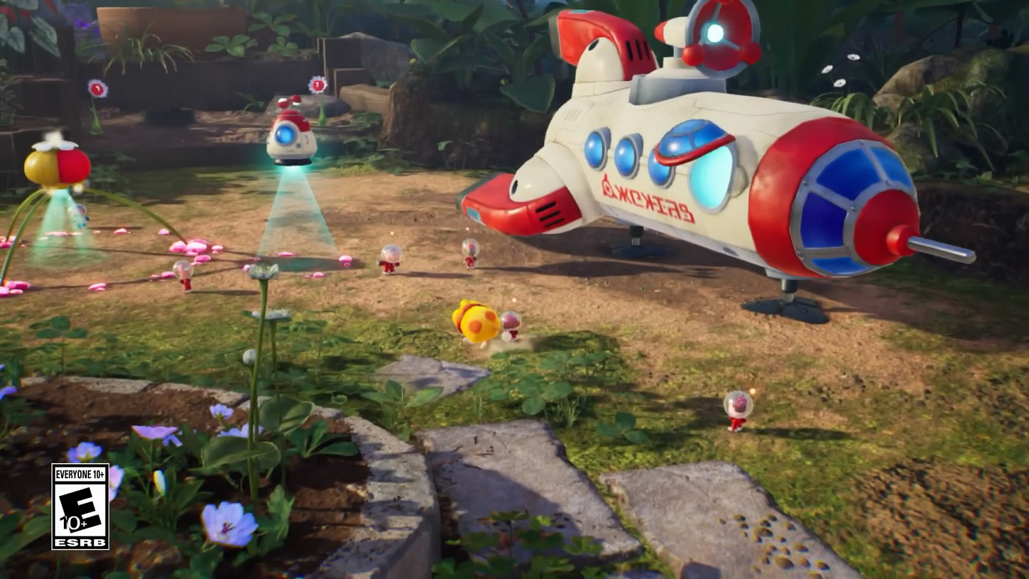 可愛風格即時戰略遊戲《皮克敏4》Switch發售預告片！