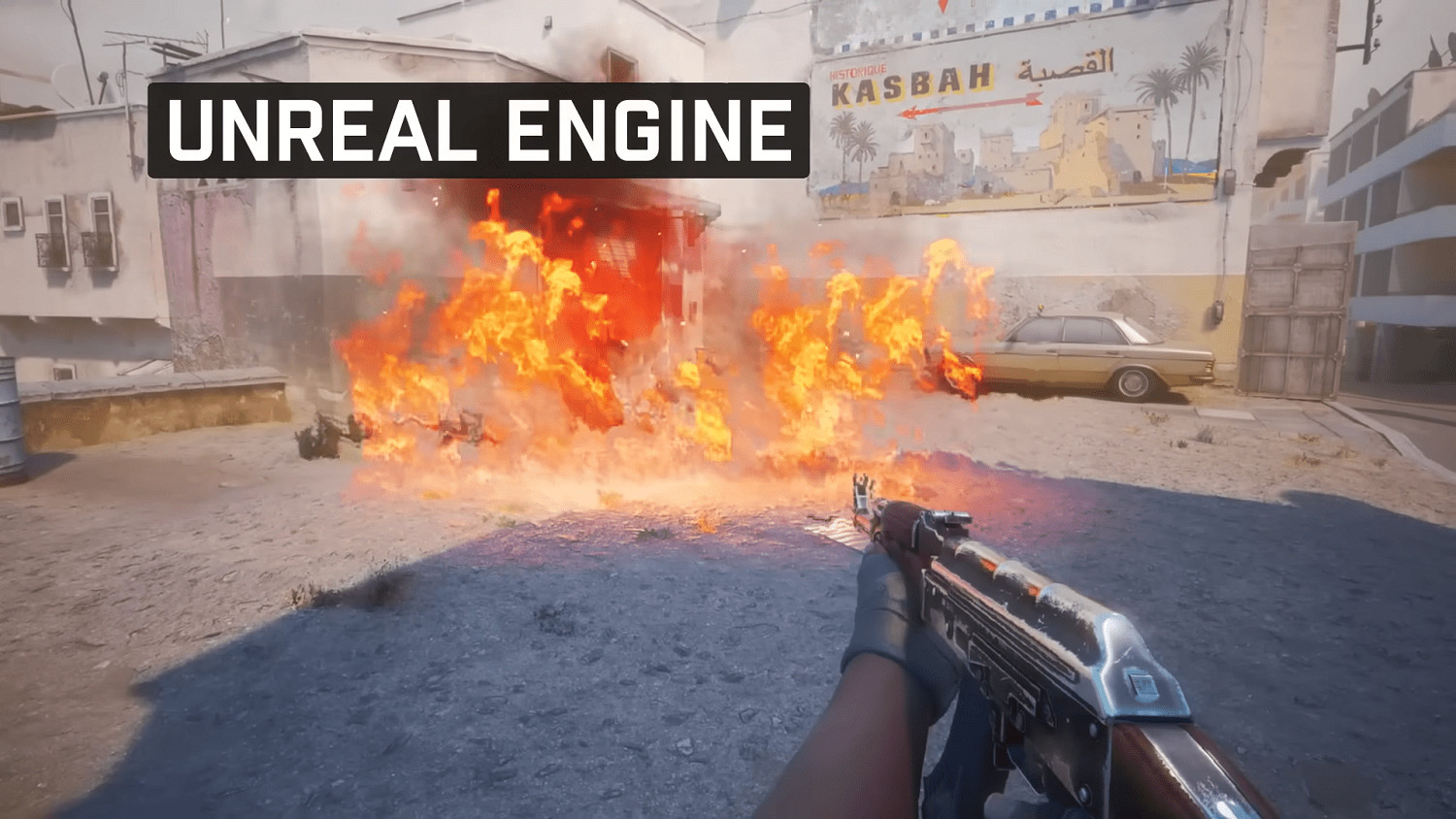 《CS：GO》起源1/起源2/虛幻5三版本畫面對比