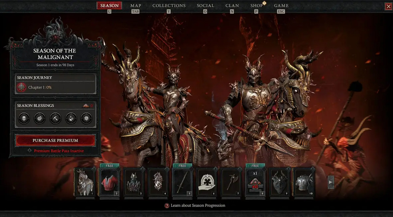 暴雪太摳！《暗黑4》通行證獎勵貨幣不夠買最便宜道具