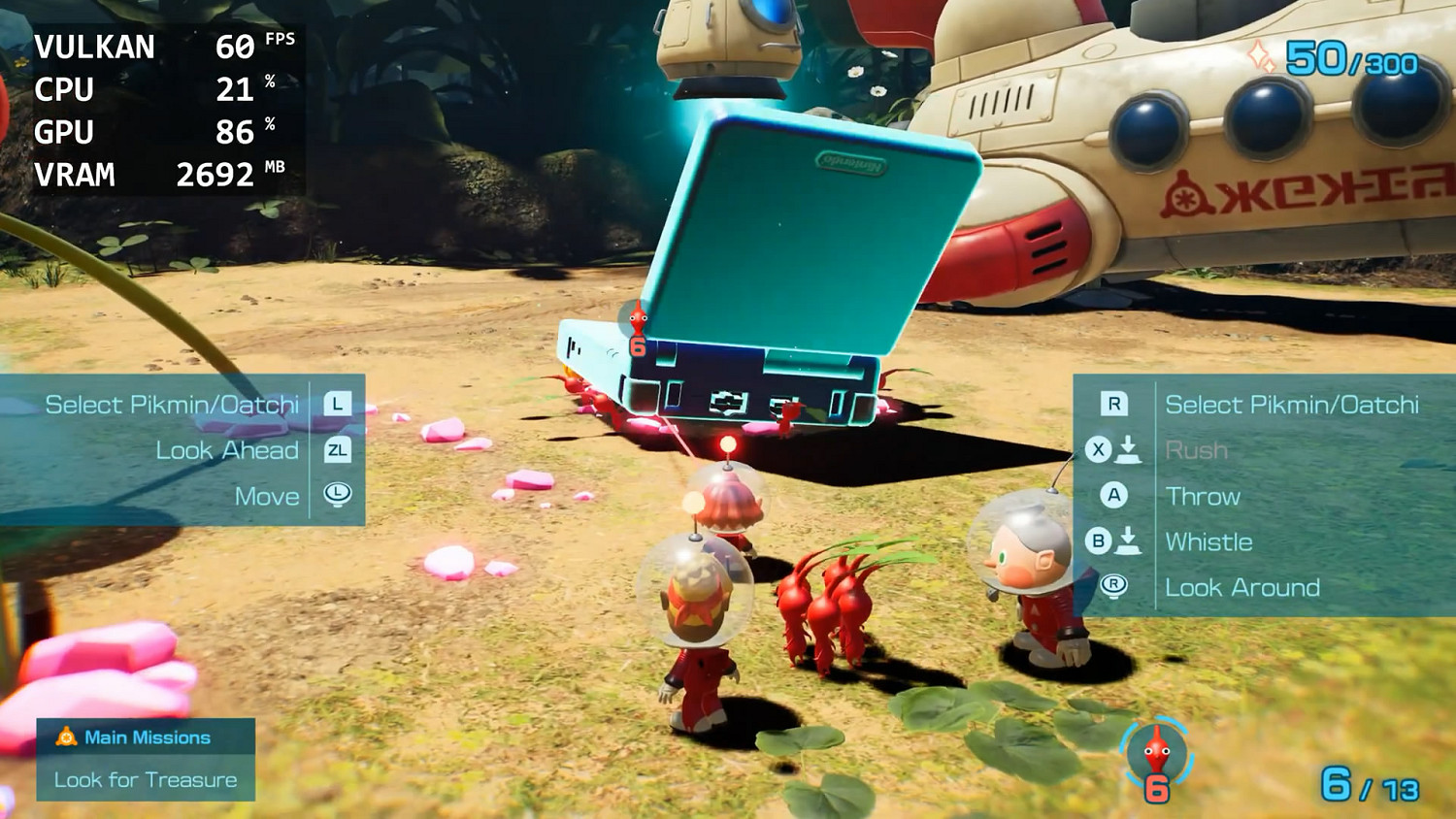 Yuzu模擬器《皮克敏4》展示:60幀暢玩超越Switch版遊戲 Yuzu模擬器《皮克敏4》展示:60幀暢玩超越Switch版遊戲