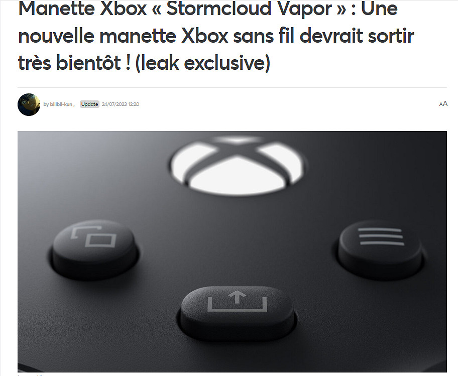 坤哥曝Xbox新手把！或是《極限競速》限定 定價70美元