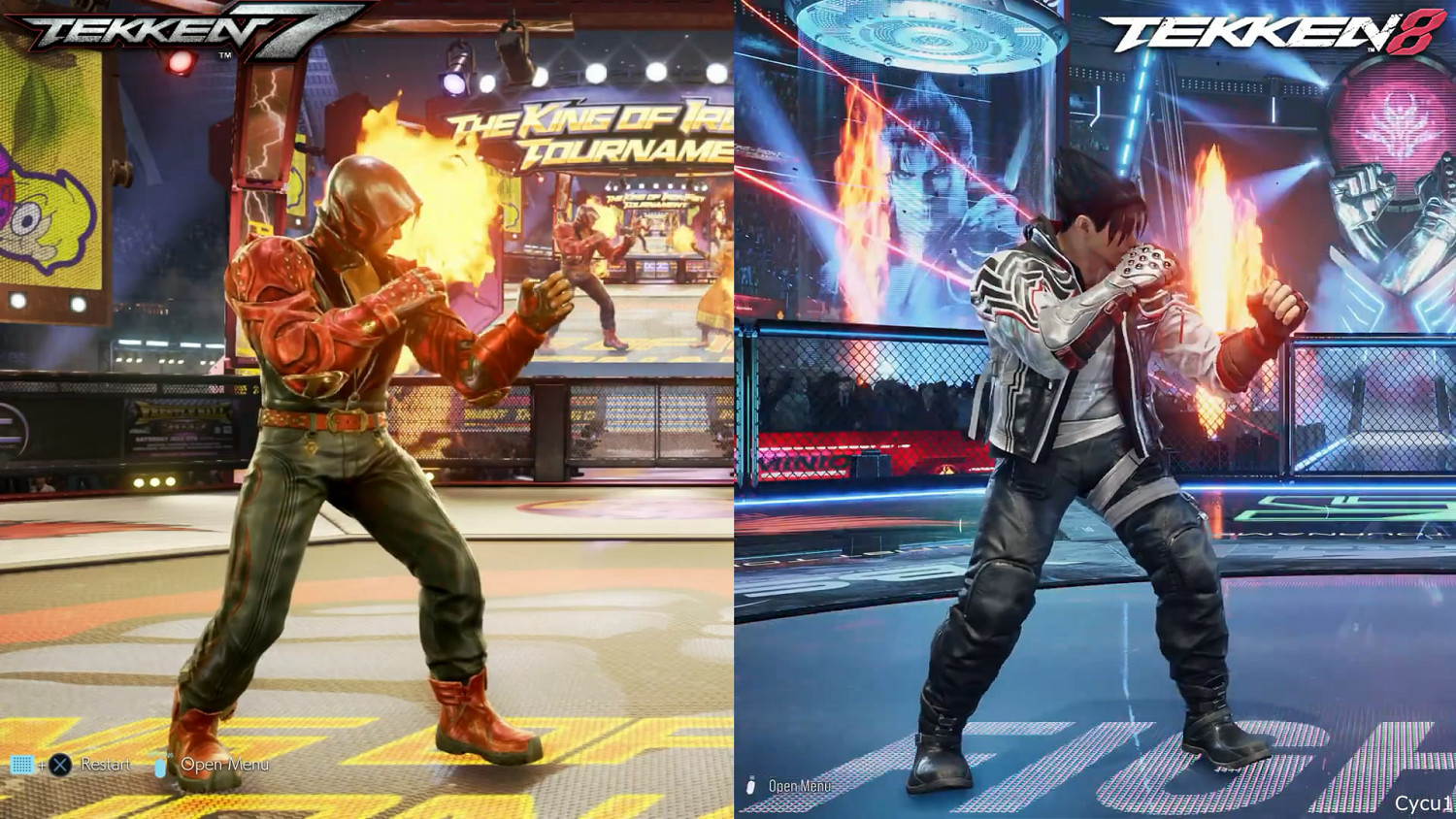 《鐵拳8》VS《鐵拳7》畫面對比:有進步但提升不大 《鐵拳8》VS《鐵拳7》畫面對比:有進步但提升不大