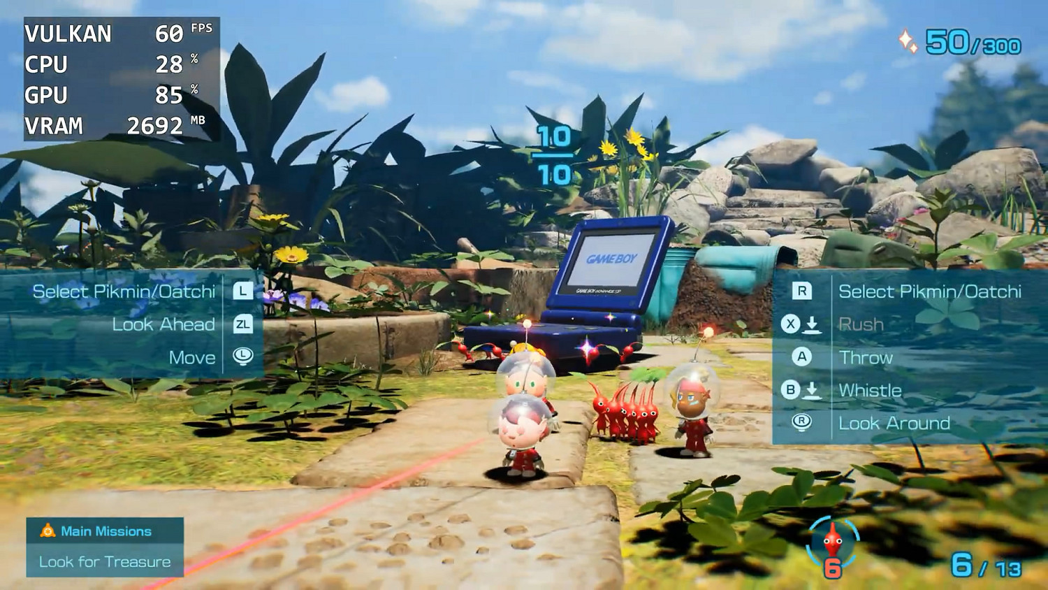 Yuzu模擬器《皮克敏4》展示:60幀暢玩超越Switch版遊戲 Yuzu模擬器《皮克敏4》展示:60幀暢玩超越Switch版遊戲