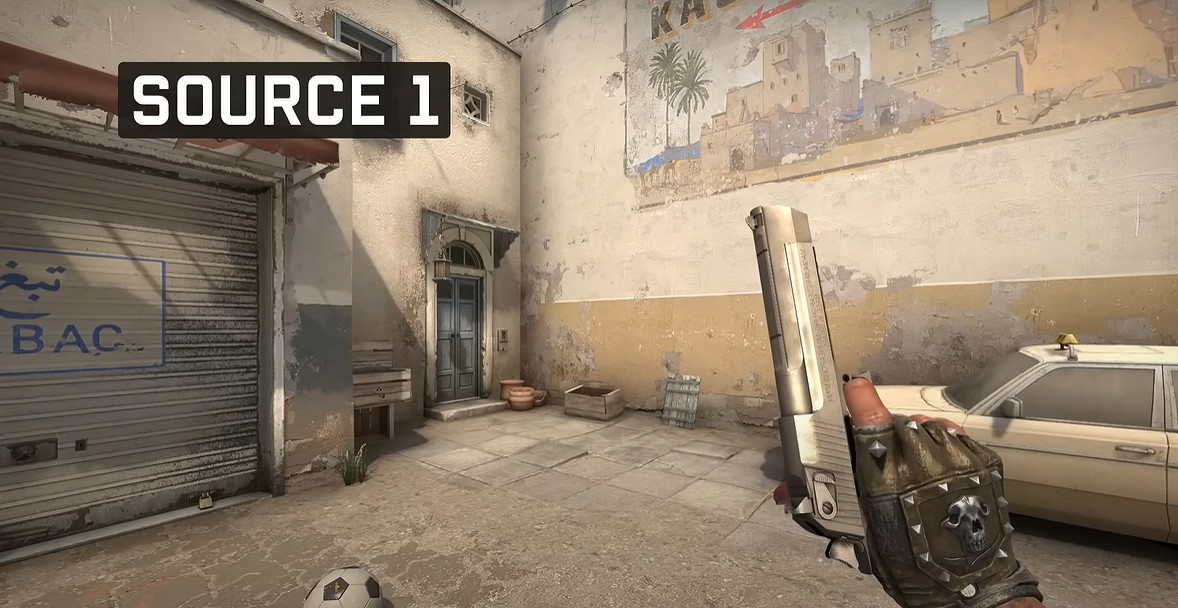 《CS：GO》起源1/起源2/虛幻5三版本畫面對比