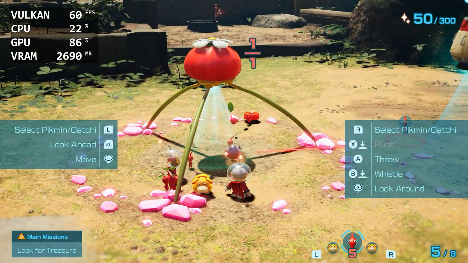 Yuzu模擬器《皮克敏4》展示:60幀暢玩超越Switch版遊戲 Yuzu模擬器《皮克敏4》展示:60幀暢玩超越Switch版遊戲