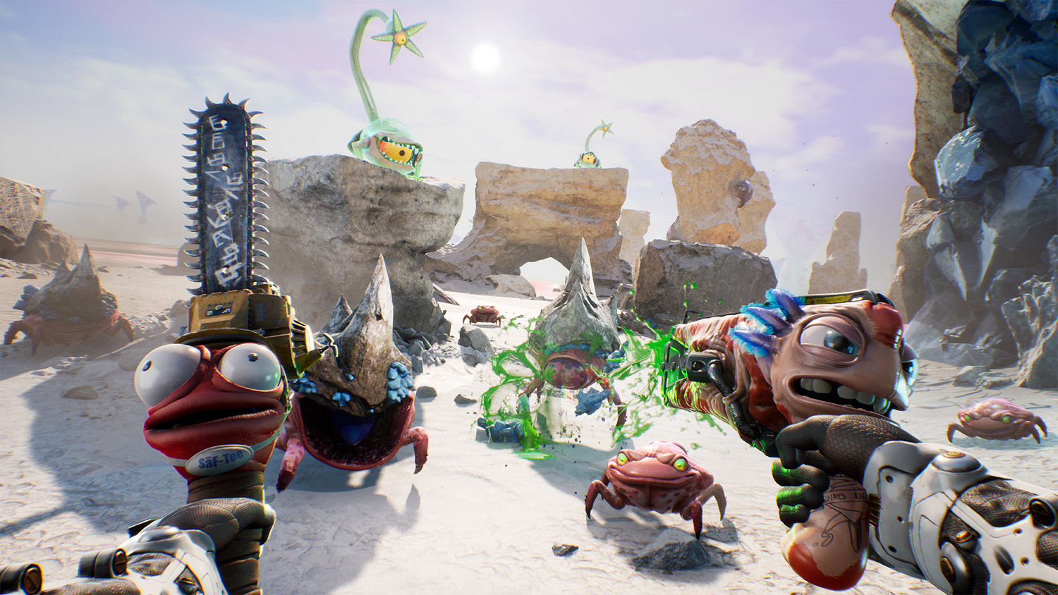 《High on Life》DLC實機展示公布 遊戲現已登陸PS 《High on Life》DLC實機展示公布 遊戲現已登陸PS