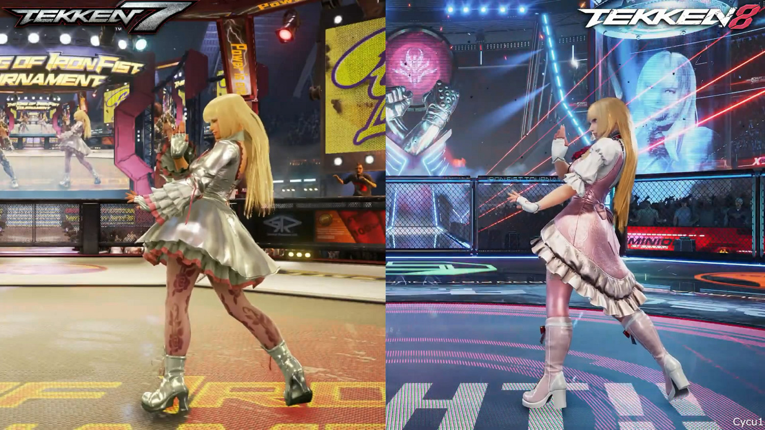 《鐵拳8》VS《鐵拳7》畫面對比:有進步但提升不大 《鐵拳8》VS《鐵拳7》畫面對比:有進步但提升不大