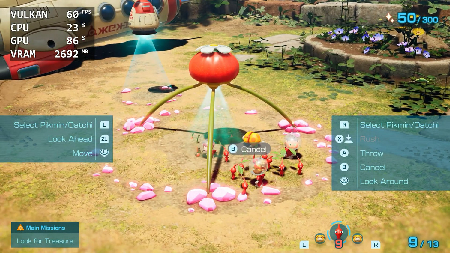 Yuzu模擬器《皮克敏4》展示:60幀暢玩超越Switch版遊戲 Yuzu模擬器《皮克敏4》展示:60幀暢玩超越Switch版遊戲