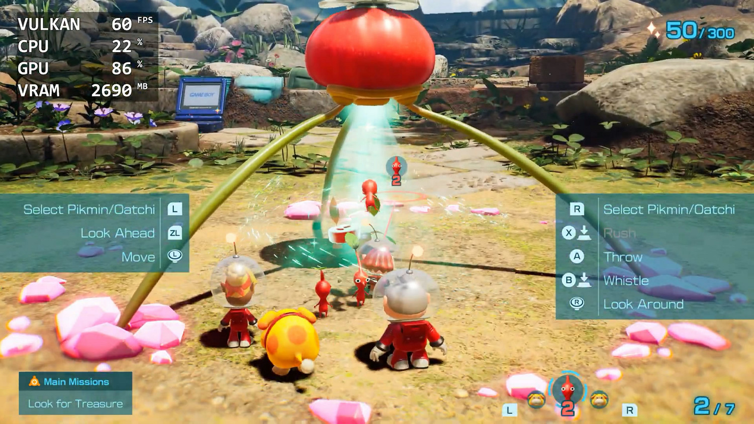 Yuzu模擬器《皮克敏4》展示:60幀暢玩超越Switch版遊戲 Yuzu模擬器《皮克敏4》展示:60幀暢玩超越Switch版遊戲