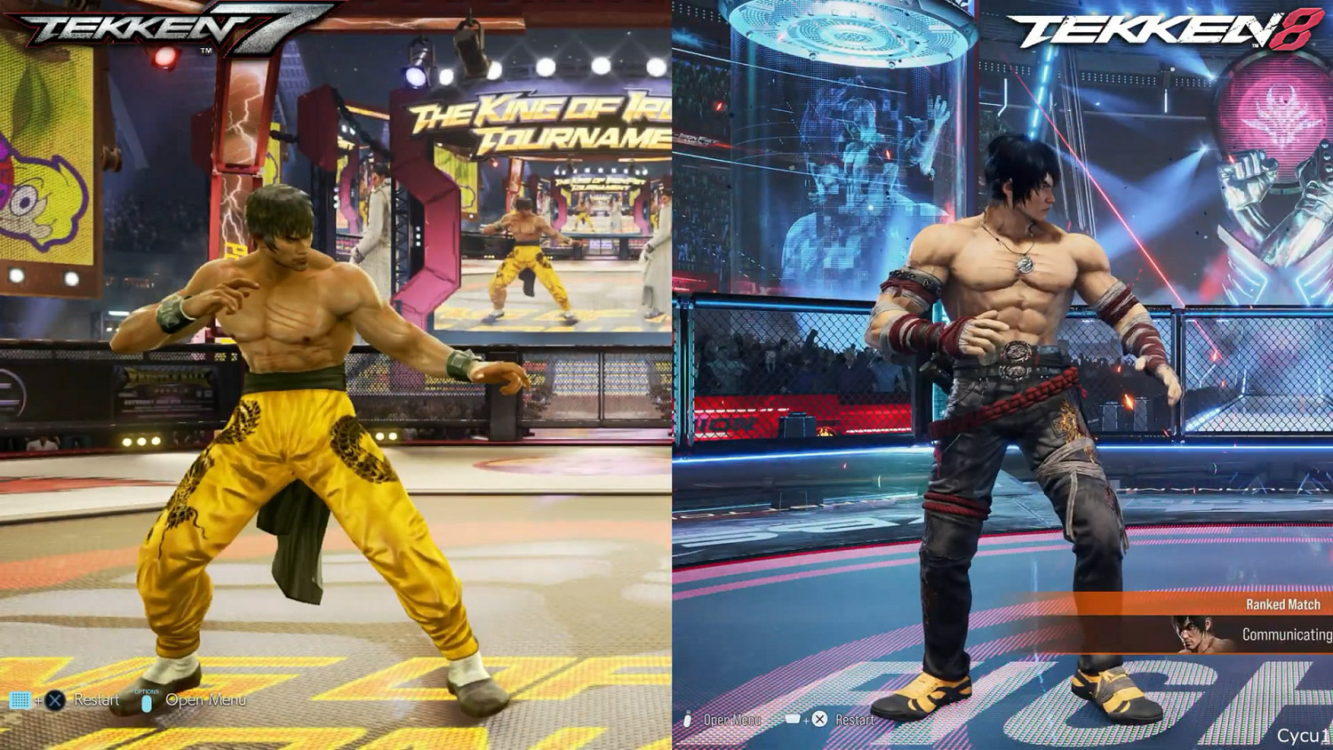 《鐵拳8》VS《鐵拳7》畫面對比:有進步但提升不大 《鐵拳8》VS《鐵拳7》畫面對比:有進步但提升不大