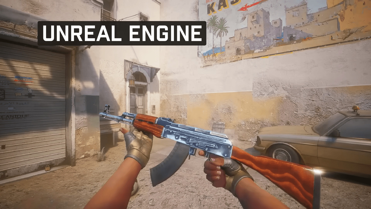 《CS：GO》起源1/起源2/虛幻5三版本畫面對比