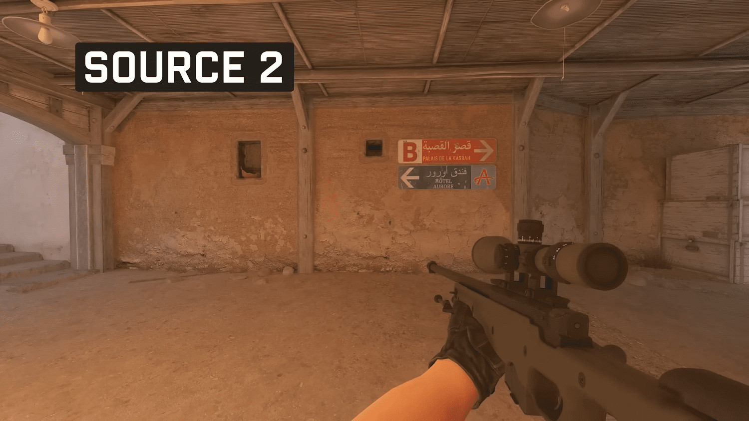 《CS：GO》起源1/起源2/虛幻5三版本畫面對比