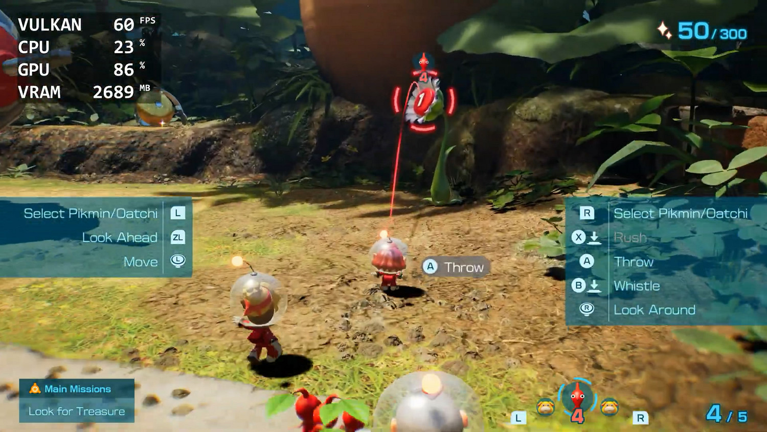 Yuzu模擬器《皮克敏4》展示:60幀暢玩超越Switch版遊戲 Yuzu模擬器《皮克敏4》展示:60幀暢玩超越Switch版遊戲