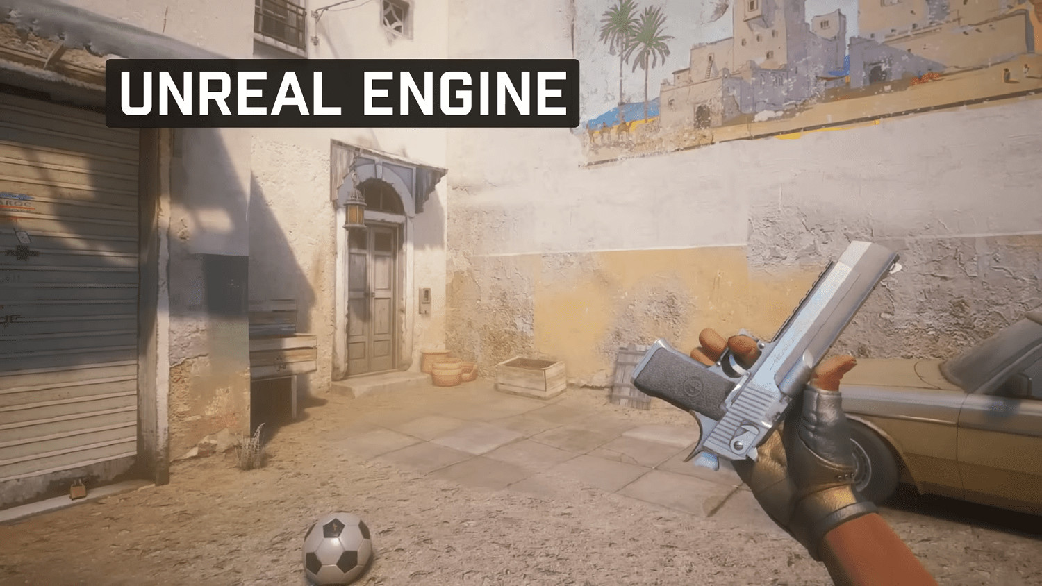 《CS：GO》起源1/起源2/虛幻5三版本畫面對比