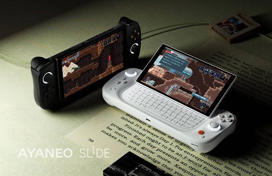 諾基亞N97靈魂附體!AYA公布滑蓋掌機新品AYANEO SLIDE