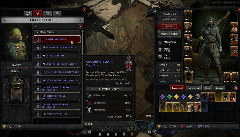 《暗黑4》總經理提醒玩家：升級別忘喝藥能多給5%經驗