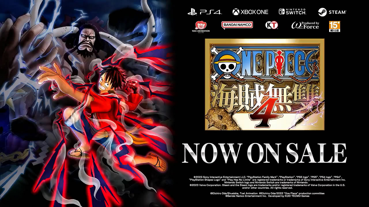 《海賊無雙4》角色季票2宣傳片公布 今日正式發售! 《海賊無雙4》角色季票2宣傳片公布 今日正式發售!