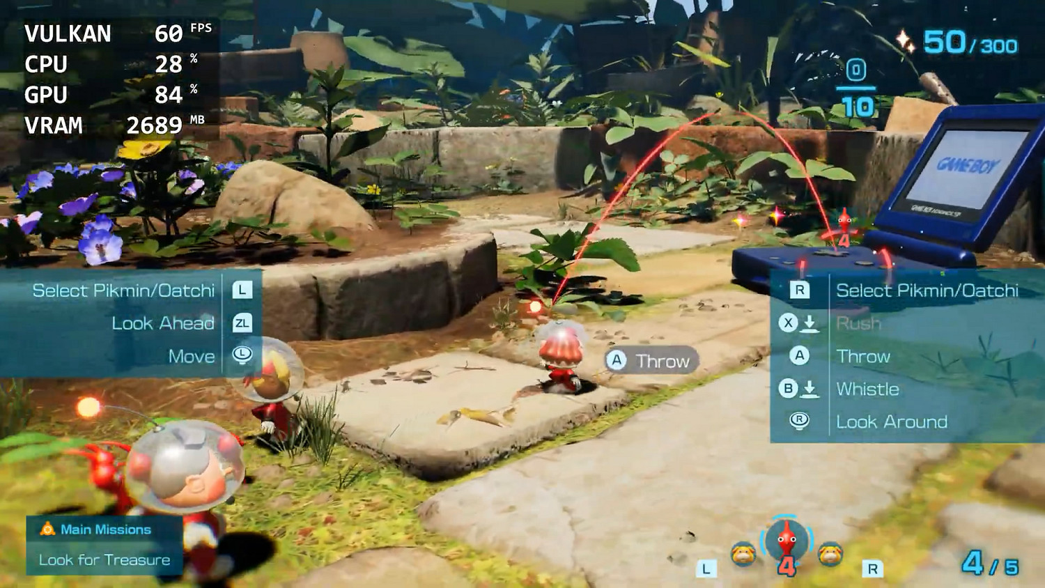 Yuzu模擬器《皮克敏4》展示:60幀暢玩超越Switch版遊戲 Yuzu模擬器《皮克敏4》展示:60幀暢玩超越Switch版遊戲