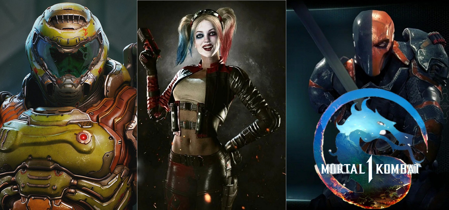 《真人快打1》第二彈DLC角色曝光！含毀滅戰士和小醜女