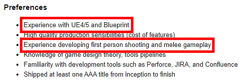 招聘訊息顯端倪！《喋血復仇》續集或使用虛幻5開發中