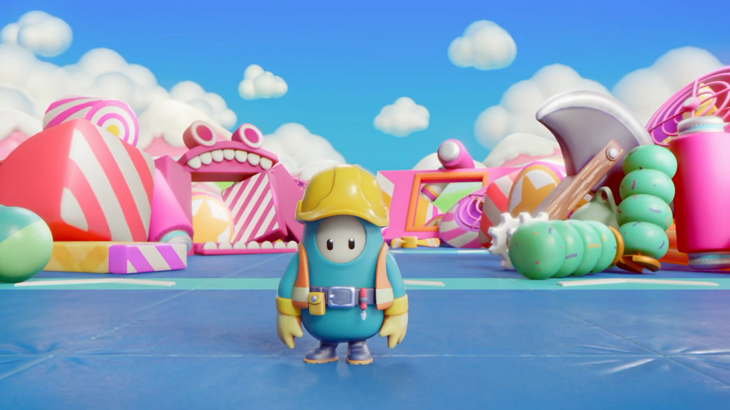 《糖豆人》與經典街機遊戲《小精靈》連動即將上線！