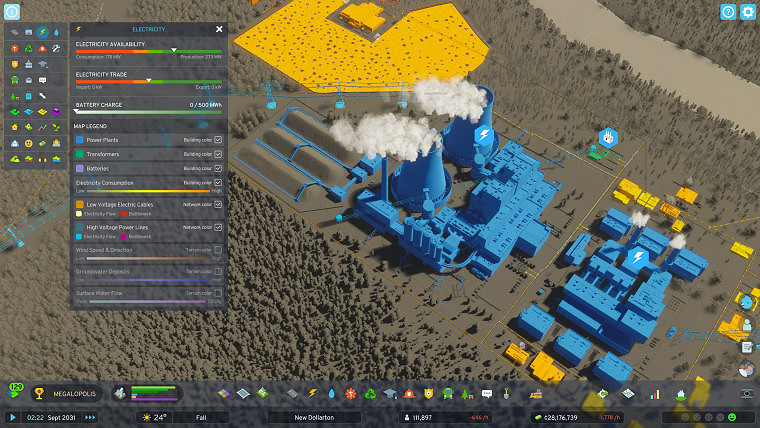 更方便了《大都會：天際2》電力和水處理系統重大升級