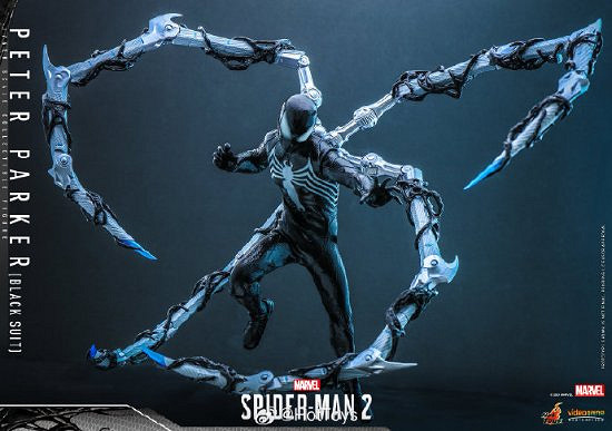 HotToys公開《漫威蜘蛛人2》共生體黑色戰衣珍藏人偶