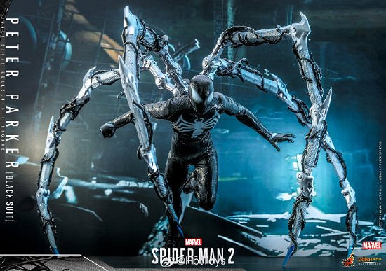 HotToys公開《漫威蜘蛛人2》共生體黑色戰衣珍藏人偶