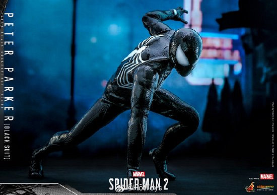HotToys公開《漫威蜘蛛人2》共生體黑色戰衣珍藏人偶