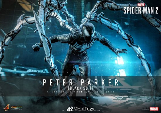 HotToys公開《漫威蜘蛛人2》共生體黑色戰衣珍藏人偶