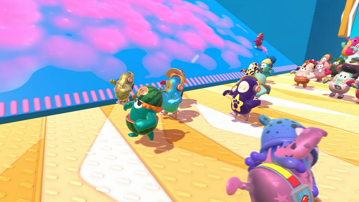 《糖豆人》與經典街機遊戲《小精靈》連動即將上線！