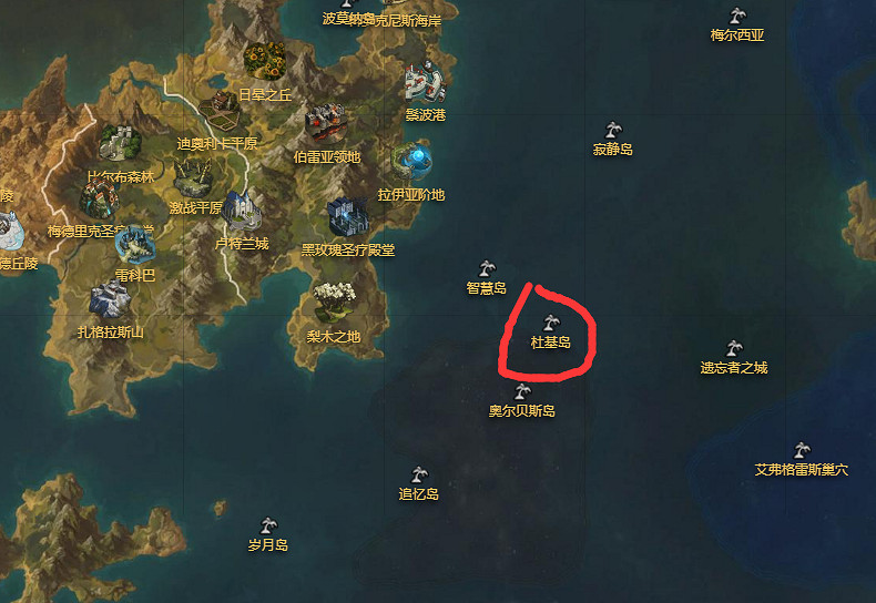 《命運方舟》杜基島怎麽進？杜基島進入方法介紹