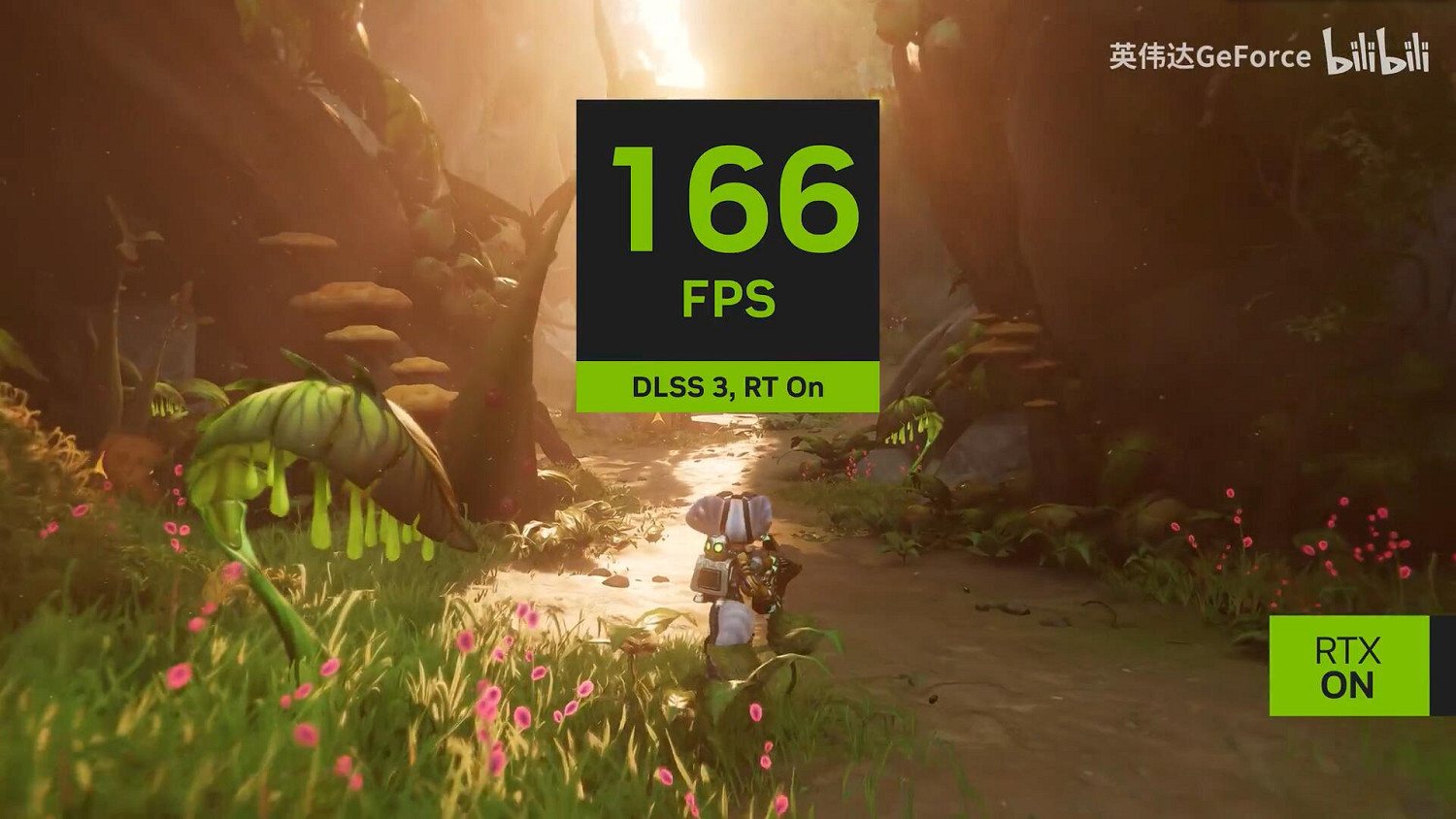 《瑞奇與叮噹：時空跳轉》開啟DLSS 3後幀數暴漲