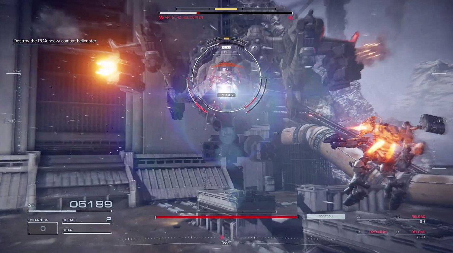 《裝甲核心6》中文實機展示 關卡規模龐大、戰鬥炫酷