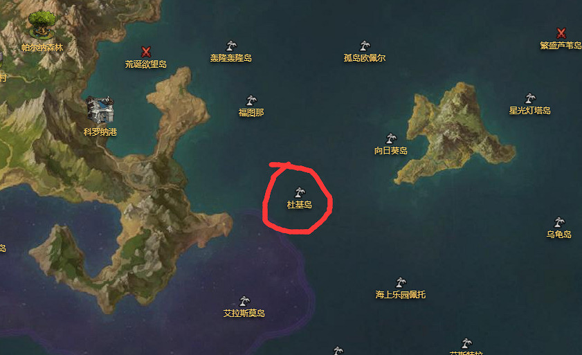 《命運方舟》杜基島怎麽進？杜基島進入方法介紹