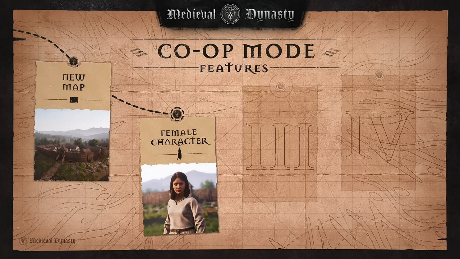 《中世紀王朝》合作模式新元素介紹 女性角色來了！