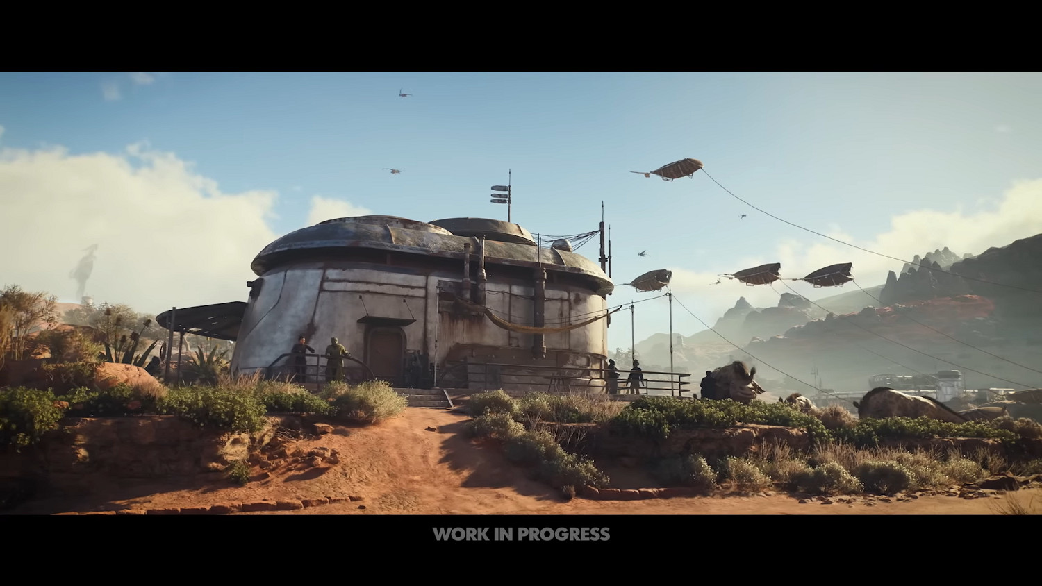 《星際大戰:法外狂徒》幕後花絮 新星球托夏拉風貌 《星際大戰:法外狂徒》幕後花絮 新星球托夏拉風貌