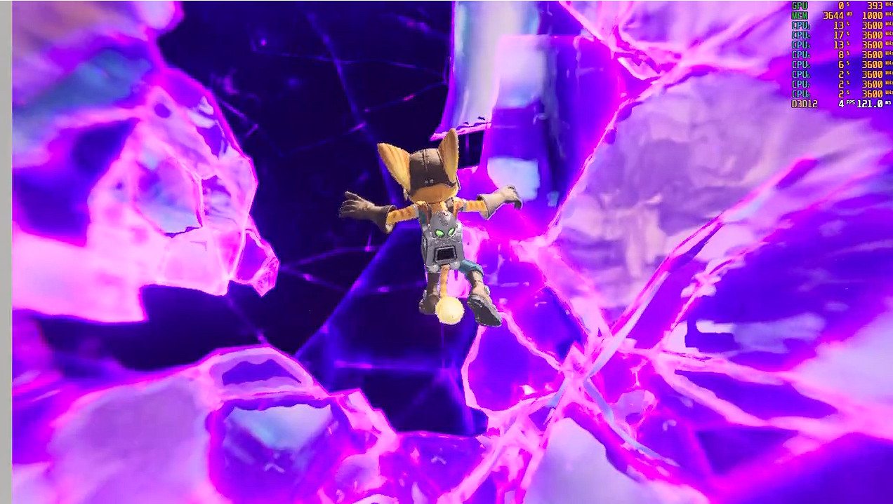 《瑞奇與叮噹:時空跳轉》機械硬碟 最低畫質展示 《瑞奇與叮噹:時空跳轉》機械硬碟 最低畫質展示