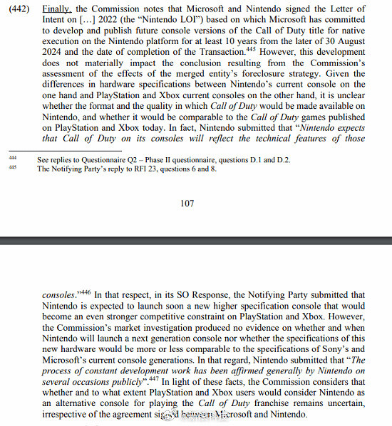 任天堂:將推出可運行《決勝時刻》的高規格主機 任天堂:將推出可運行《決勝時刻》的高規格主機