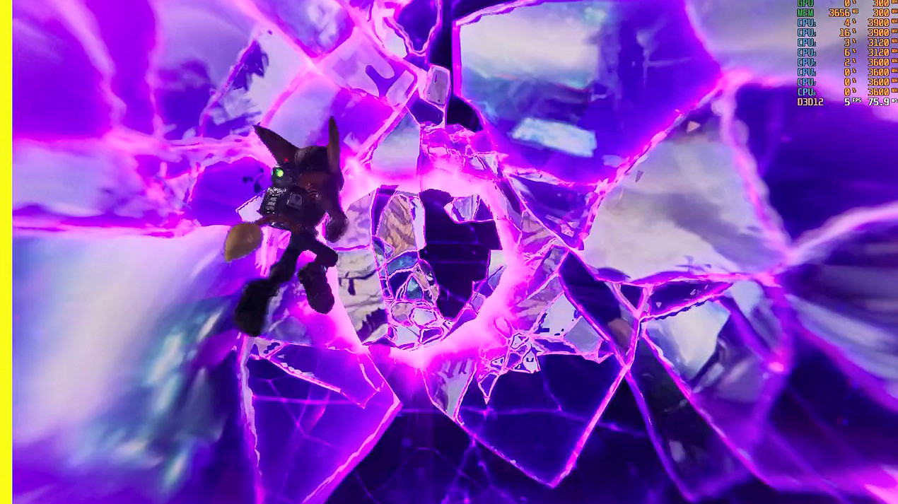 《瑞奇與叮噹:時空跳轉》機械硬碟 最低畫質展示 《瑞奇與叮噹:時空跳轉》機械硬碟 最低畫質展示