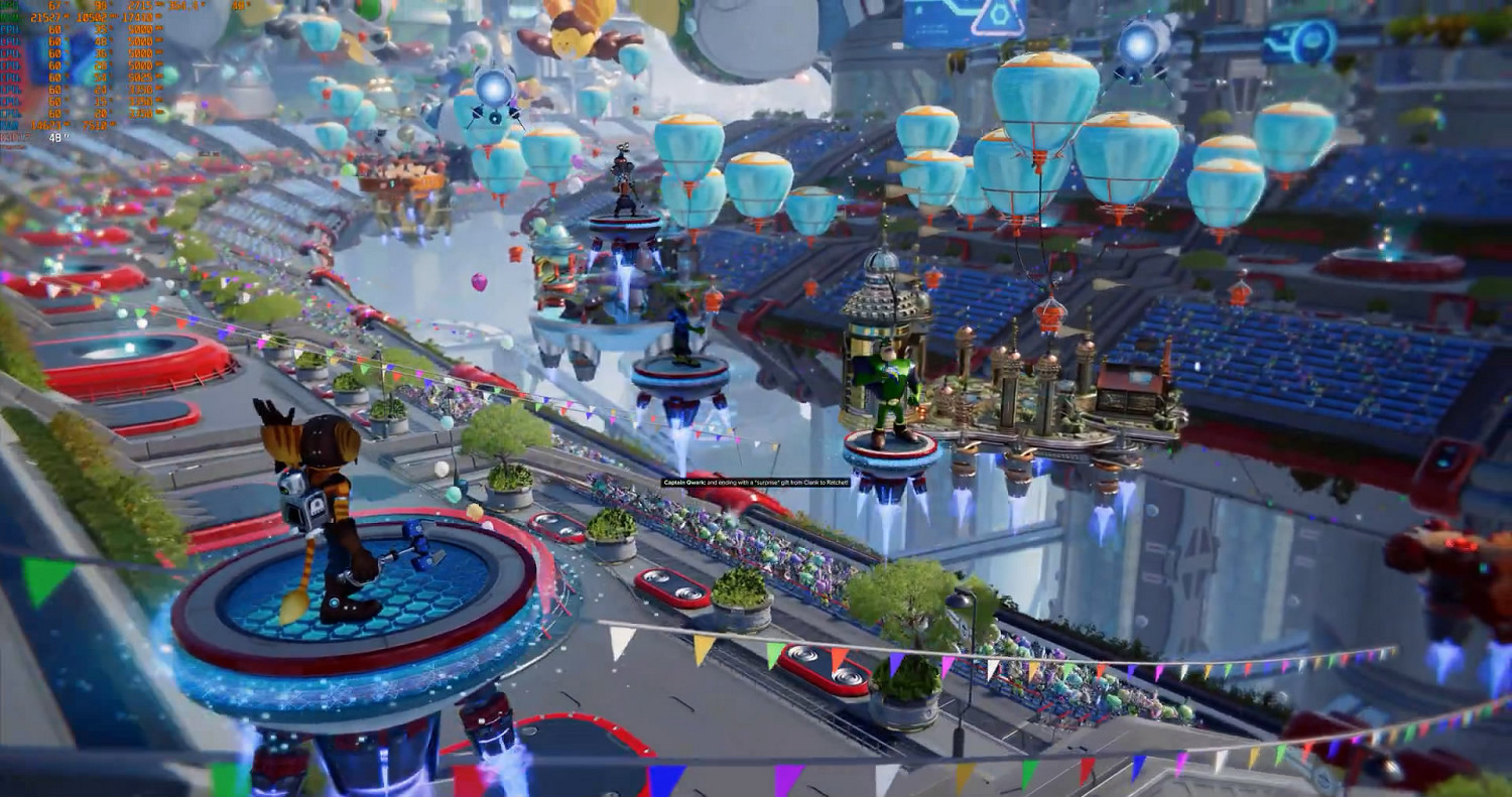 PC版《瑞奇與叮噹:時空跳轉》RTX4090評測影片! PC版《瑞奇與叮噹:時空跳轉》RTX4090評測影片!