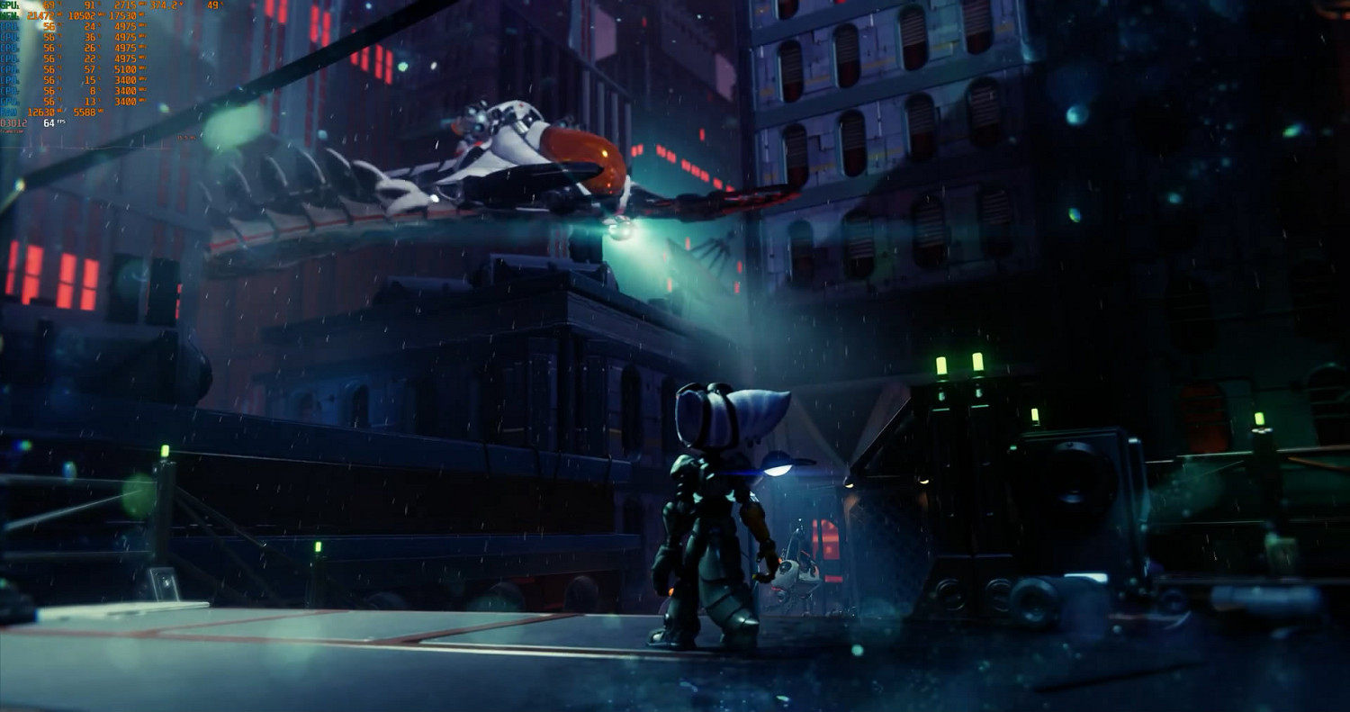 PC版《瑞奇與叮噹:時空跳轉》RTX4090評測影片! PC版《瑞奇與叮噹:時空跳轉》RTX4090評測影片!