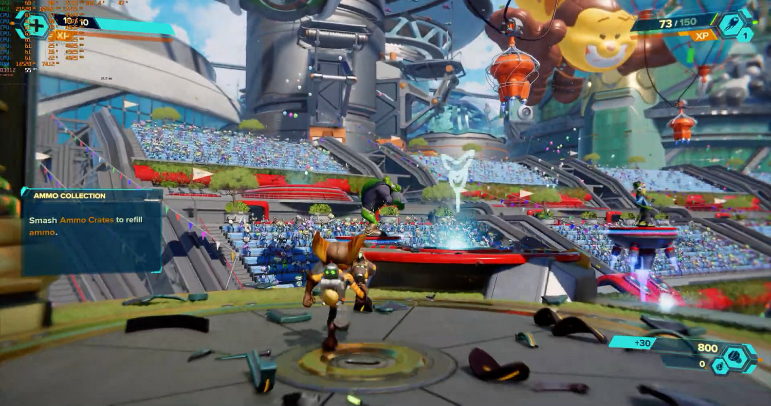 PC版《瑞奇與叮噹:時空跳轉》RTX4090評測影片! PC版《瑞奇與叮噹:時空跳轉》RTX4090評測影片!